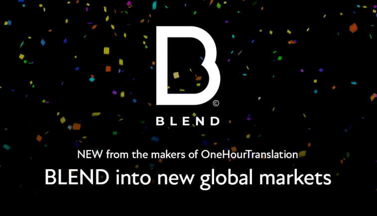 BLEND, la última oferta de marca de los creadores de OneHourTranslation