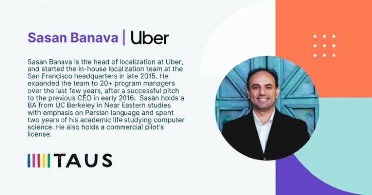 Sasan Banava - Uber _ Taus Conference