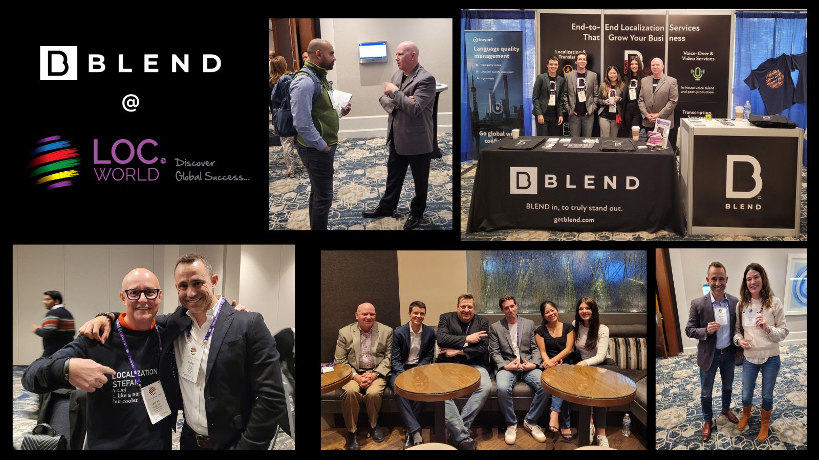 BLEND Makes a Splash at LocWorld48 in San Jose