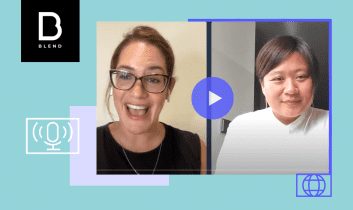 BLEND podcast localizing for asian market Ann Chen