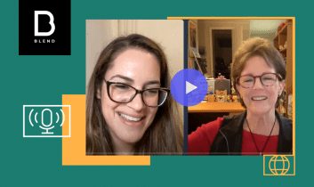 BLEND podcast voice of Siri Susan Bennett