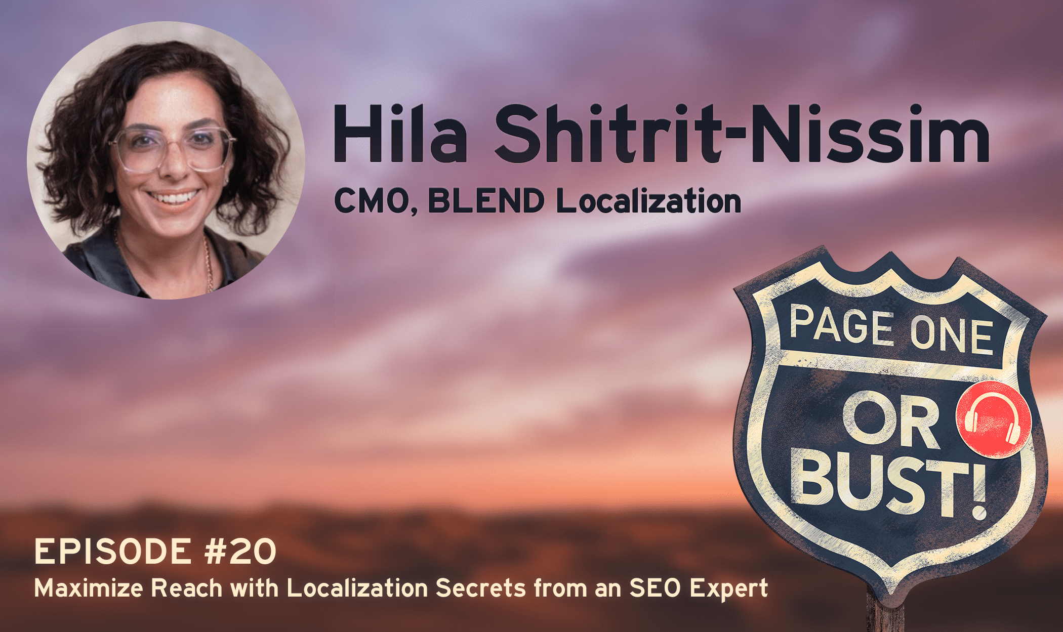 BLEND CMO Reveals SEO Localization Secrets on 'Page One' Podcast